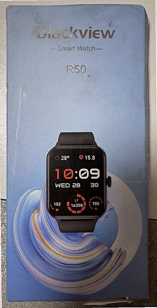 Blackview R50 Smartwatch 46 mm Schwarz Bluetooth Fitness Tracker Touchscreen