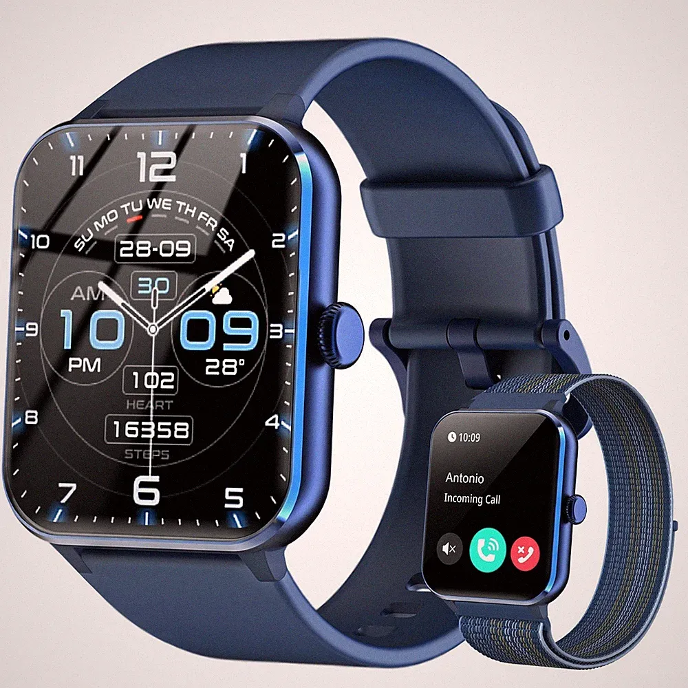 Blackview Smart Watch Fitness Tracker mit Pulsmesser Schlafmonitor Schrittzähler