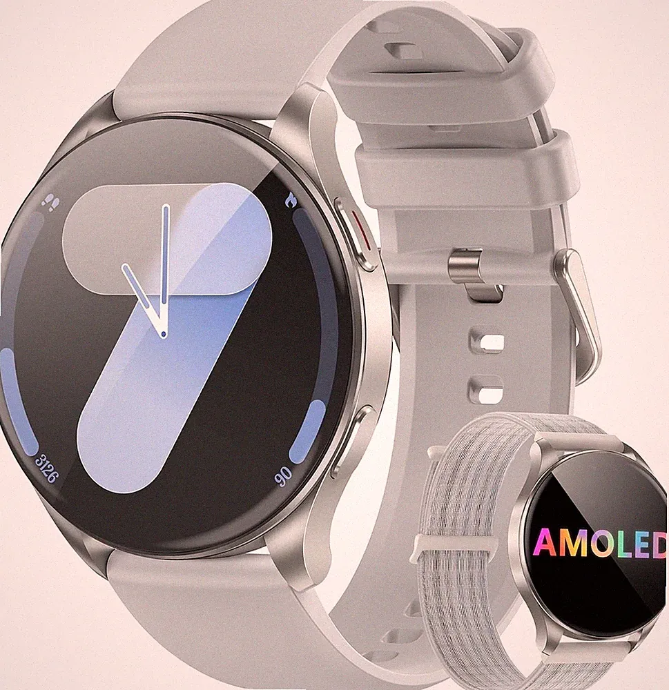 Blackview Smartwatch Herren Damen 1,43 Zoll AMOLED Always on Display Sportuhr