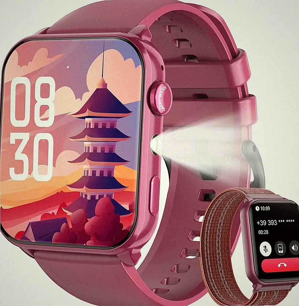 smartwatch damen lila