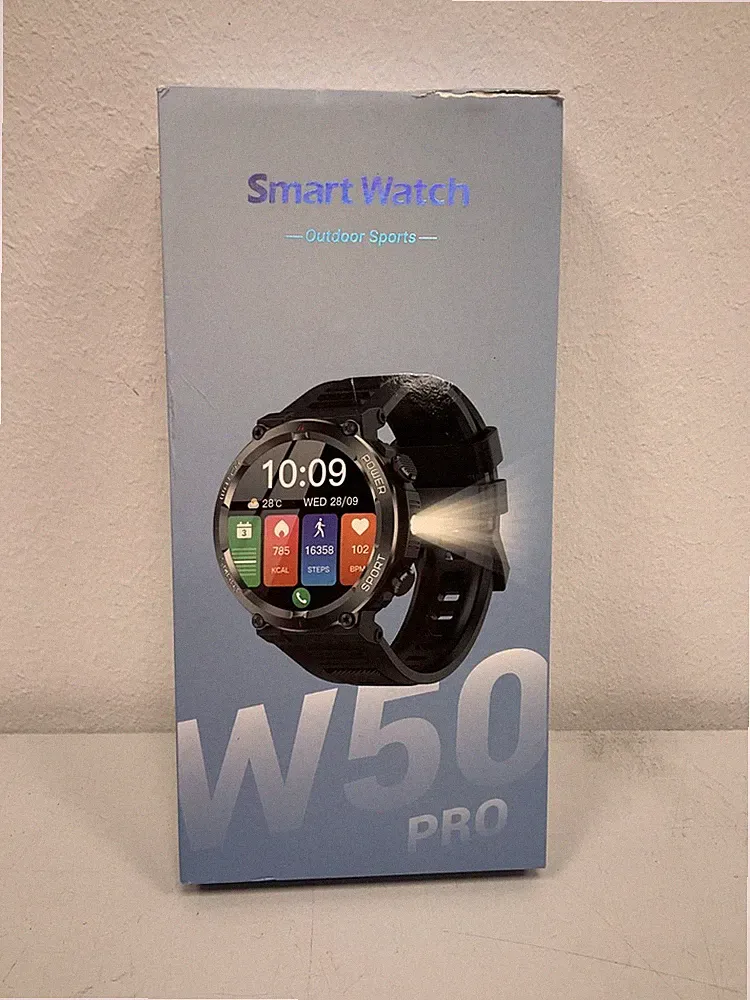 Blackview - W50 Pro - robuste Outdoor-Smartwatch - Khaki - Neu !!! A