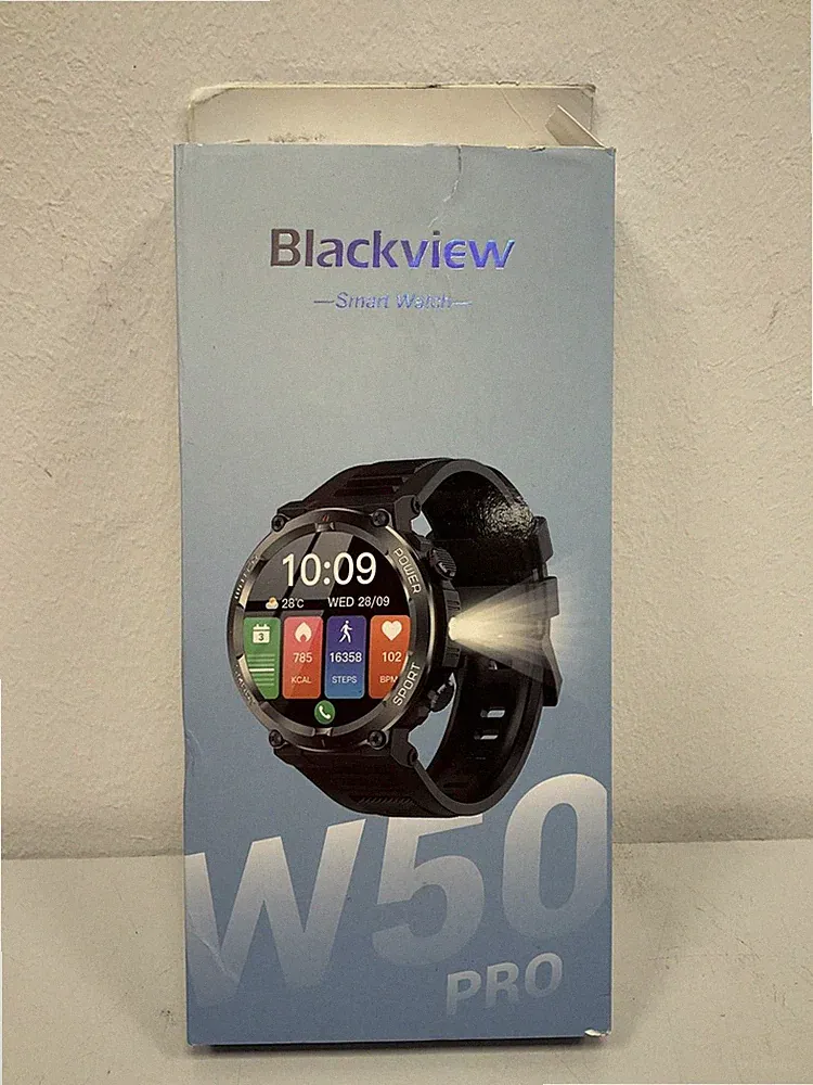 Blackview - W50 Pro - robuste Outdoor-Smartwatch - Khaki - Neu !!! C