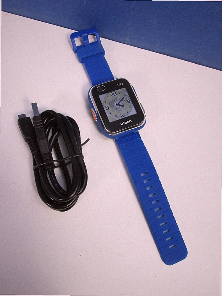 blaue V TECH DX2 SMART WATCH DIGITAL inkl. Spiele Kamera KIDIZOOM KINDER KIDS
