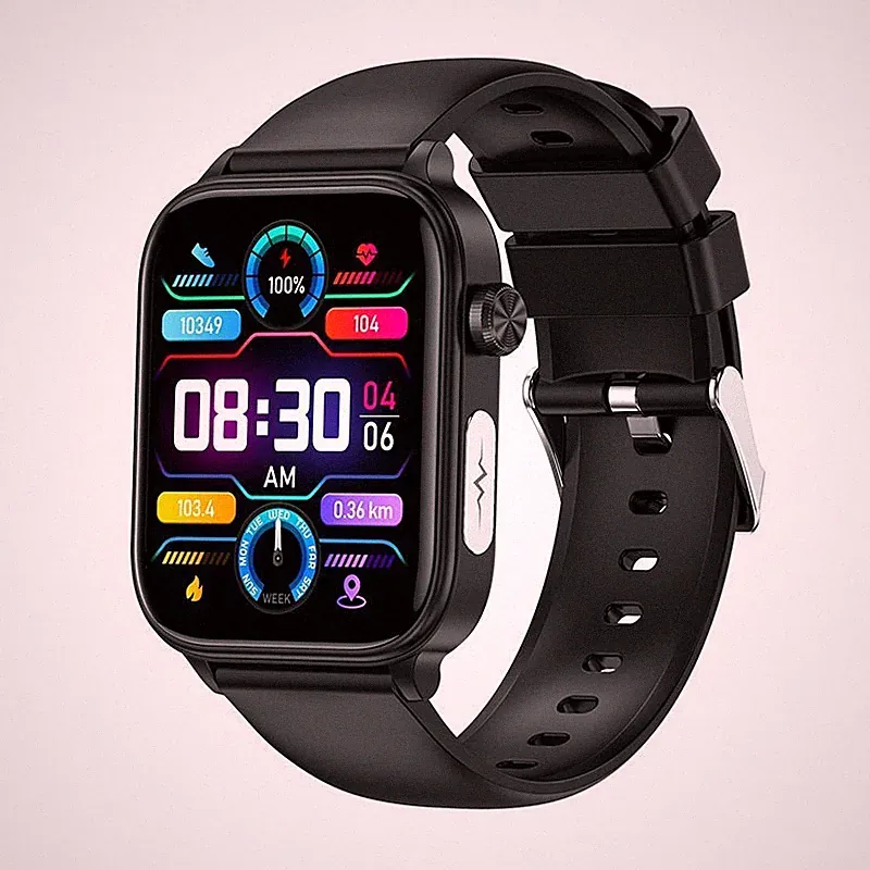 Bluetooth Smart Watch Gesundheitsüberwachung Herzfrequenz Fitness Tracker für Männer Frauen