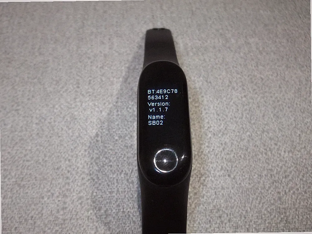 Canyon Smartwatch Fitnesstracker Band Schlaftracker Bluetooth CNE-SB02BB schwarz