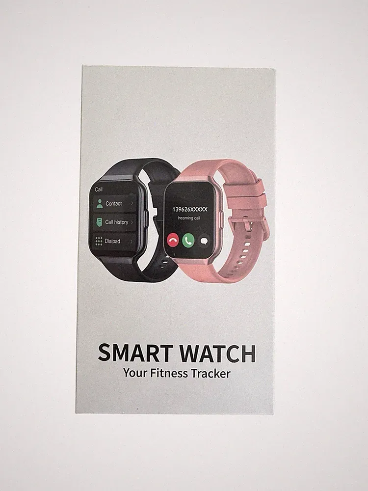 CASCHO Smartwatch Bluetooth Anrufe Fitness Uhr 1.96" IP68 Herren Damen Neu
