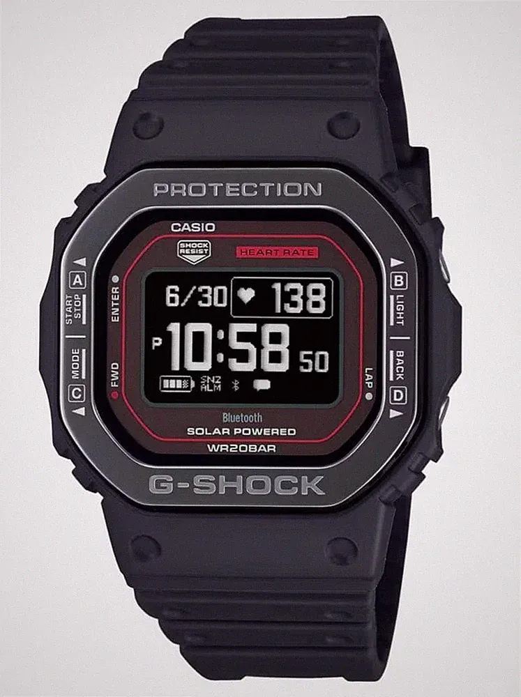 Casio G-SHOCK DW-H5600MB-1A4JR Metalllünette Fitness Smartwatch Neu Box