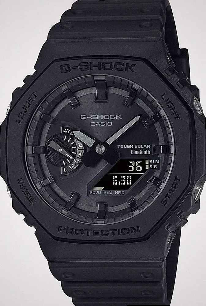 CASIO G-SHOCK GA-B2100-1A1ER Smartwatch Herren Armbanduhr 46mm Harz Quarzuhr