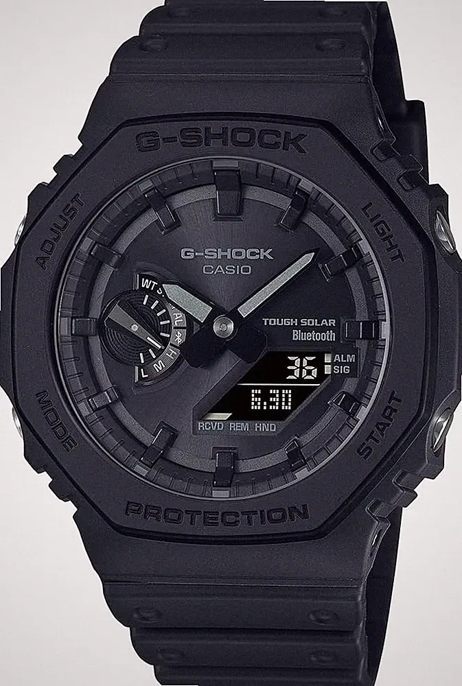 CASIO G-SHOCK GA-B2100-1A1ER Smartwatch Herren Armbanduhr 46mm Harz Quarzuhr