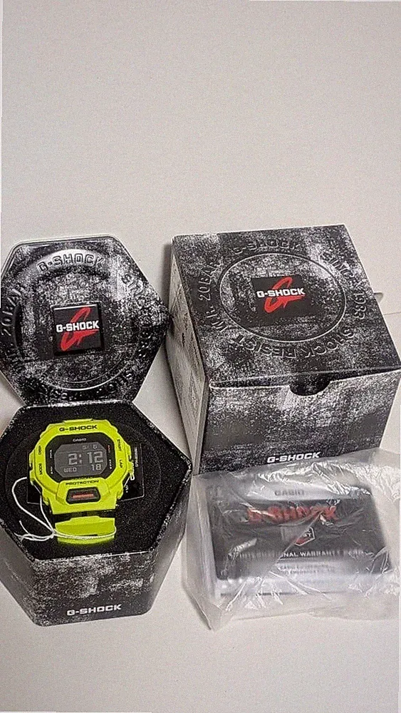 Casio G-Shock GBD-200-9JF Gelb Smartwatch Bluetooth aus Japan
