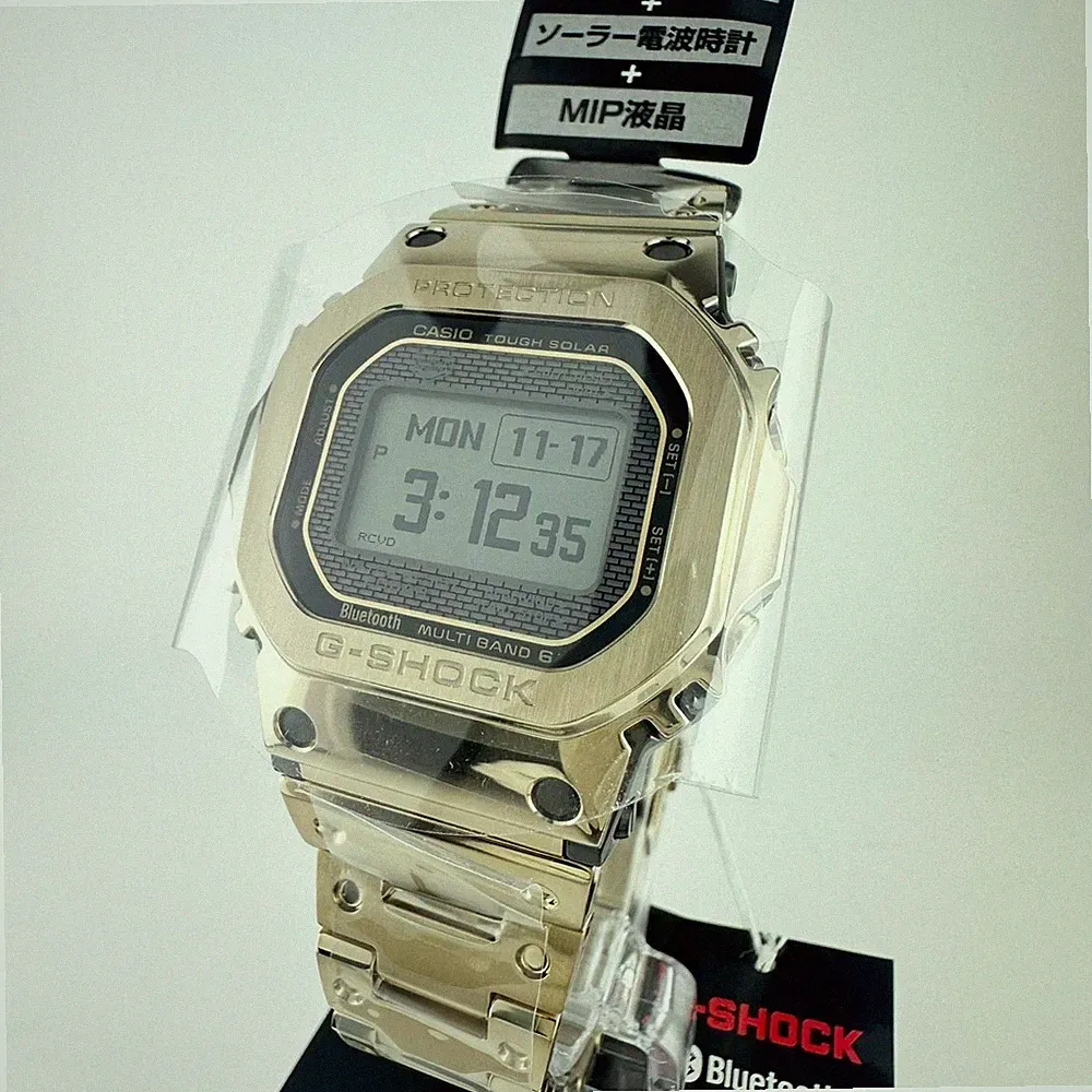 Casio G-Shock GMW-BZ5000 Full Metal MIP LCD Smartwatch aus Japan