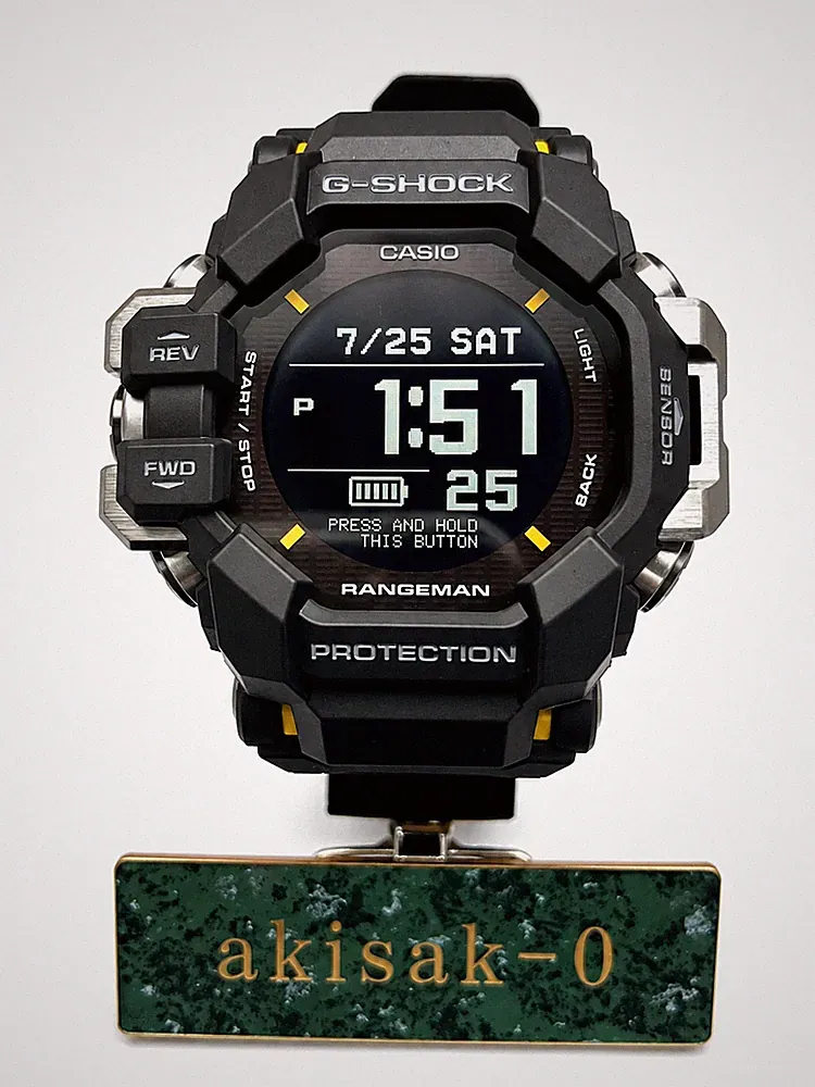 Casio G-SHOCK GPR-H1000-1JR Robuste Outdoor Smartwatch Neu