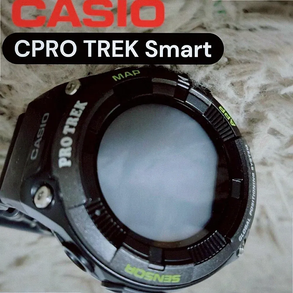 Casio PRO TREK Smart WSD-F21HR Outdoor Smartwatch Herzfrequenz Schwarz aus Japan