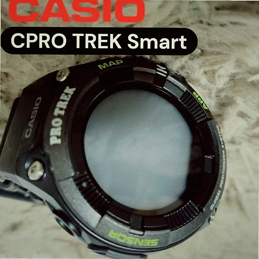Casio Pro Trek Smart WSD-F21HR Outdoor Smartwatch Herzfrequenz Wear OS aus Japan