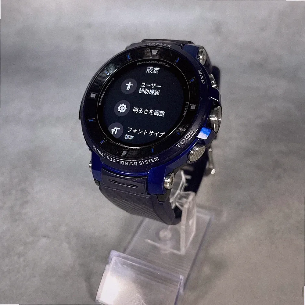 Casio Pro Trek Smart WSD-F30 Fitness GPS Uhr Wear OS aus Japan