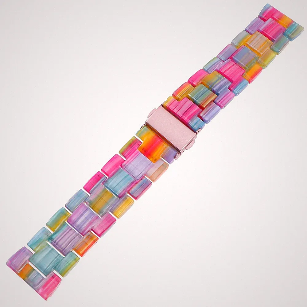 Chic Smart Watch Armband Resin Armband Dekoration für 22mm Smart Watch