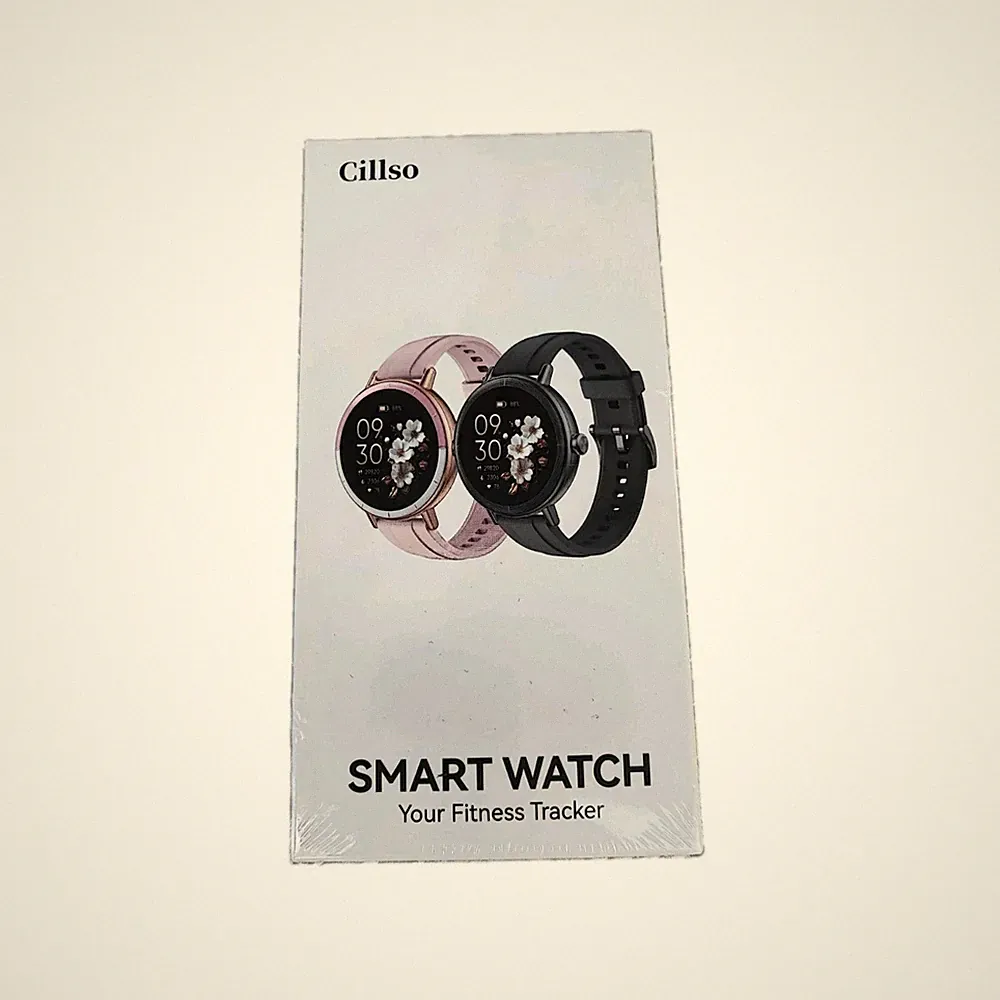 Cillso DR05 Smartwatch Fitness Tracker 1.27" IP68 Wasserdicht Hellblau B-Ware