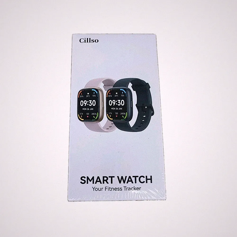 Cillso Smartwatch IDW26 Fitness Tracker Uhr IP68 Wasserdicht Roségold Neu OVP