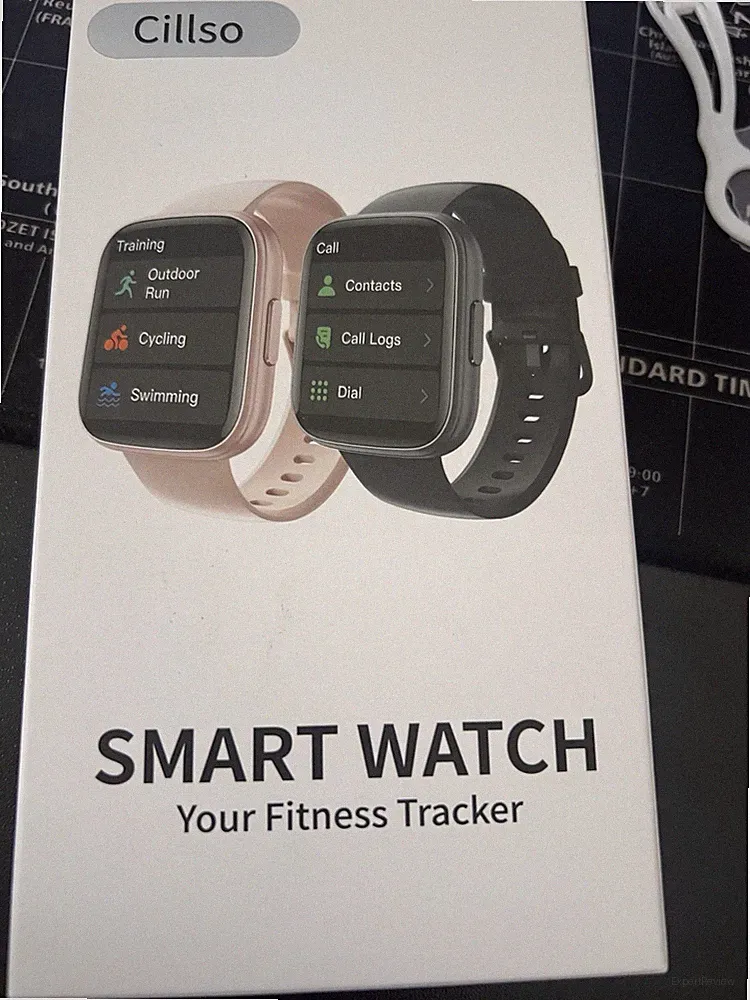 Cillso Smartwatch T80 – Neu – Fitness Tracker mit Herzfrequenzmessung – Rosa
