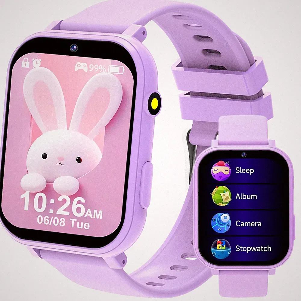 clleylise Kinder Smartwatch für Jungen Mädchen Smartwatch für Kinder Fitnessuhr