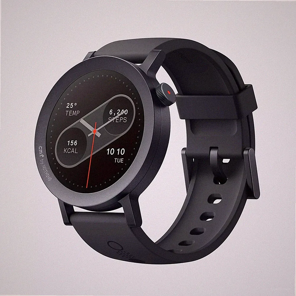 CMF by Nothing Watch 2 Pro Dark Gray 1,32" AMOLED Gestensteuerung GPS Smartwatch