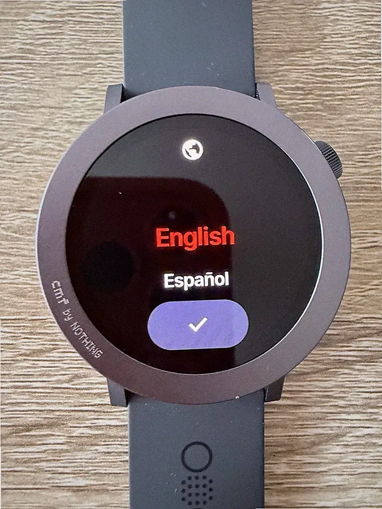 CMF by Nothing Watch Pro 2 Smartwatch mit 1,32'' AMOLED-Display - Dunkelgrau