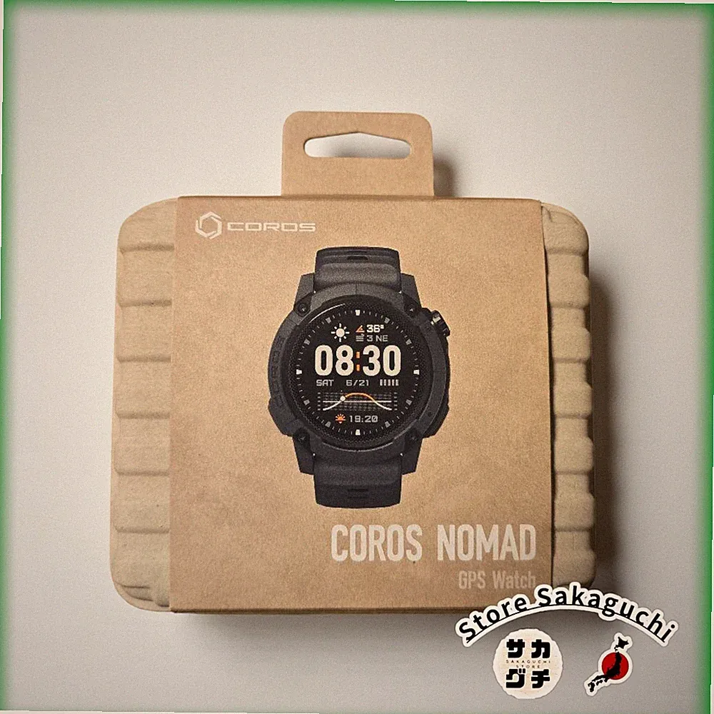COROS NOMAD GPS-Uhr dunkelgrau zum Laufen Schwimmen Skifahren Angeln Training