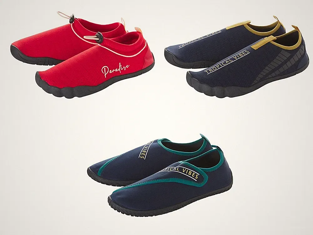 CRIVIT Basic Aquaschuhe Damen & Herren | Wasserschuhe | Größen 37–45 | 3 Farben