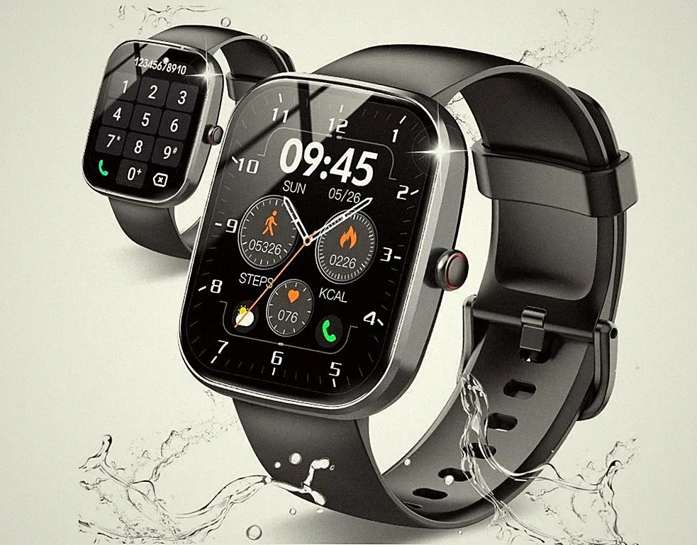 Csasan Smartwatch, 1,91" HD Touchscreen Smart Watch mit Telefonfunktion