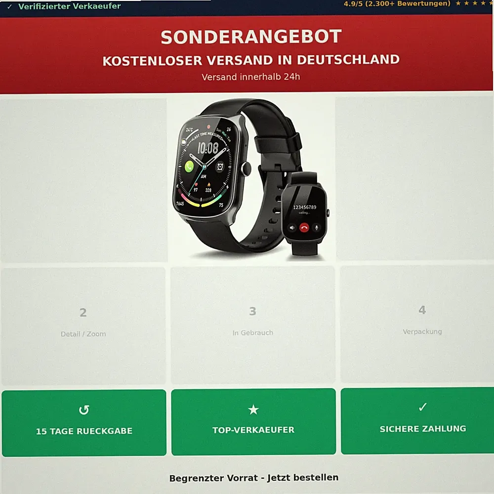 Csasan Smartwatch Damen