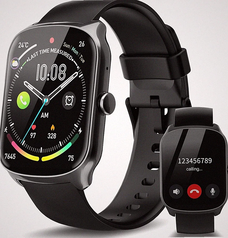 Csasan Smartwatch Women Men 1.95 Inch HD Touchscreen Smart Watch with Phone Func