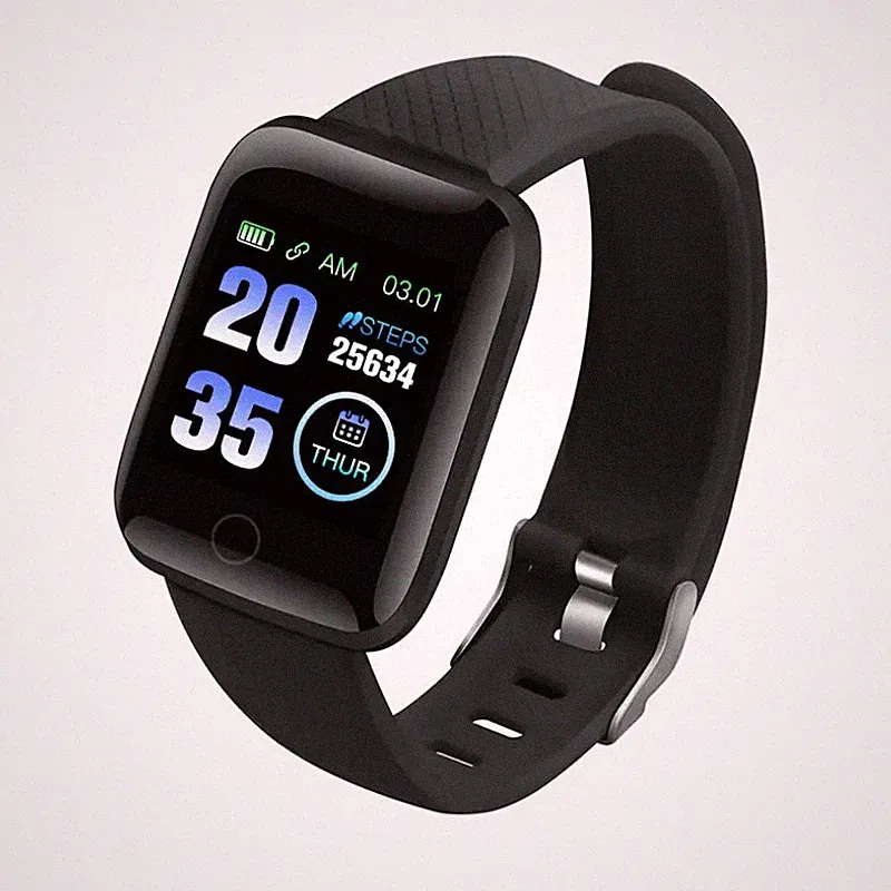 Bluetooth Sport Smartwatch Armband Pulsuhr Fitness Tracker für Damen Herren NEU