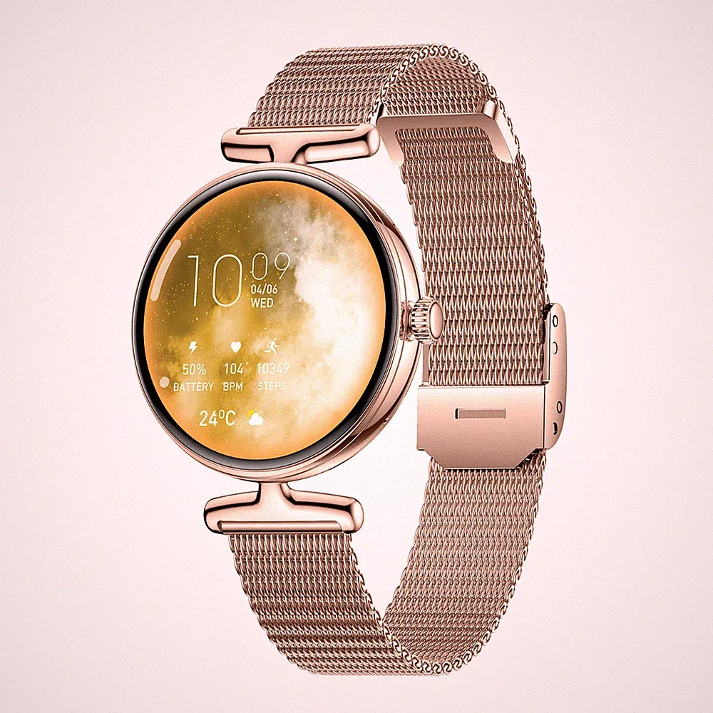 Damen IP67 Wasserdicht Smartwatch V81 Herzfrequenz Blutdruck Sauerstoff-Monitor