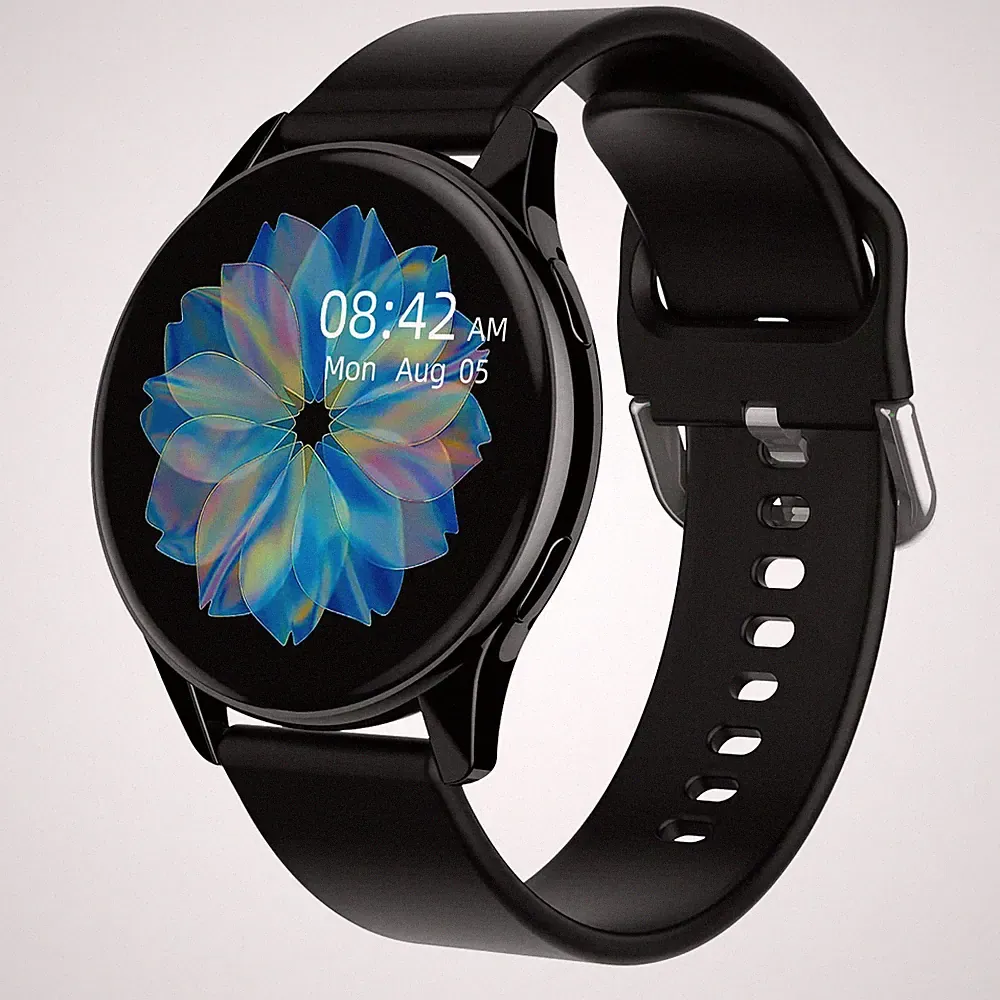 Damen Smartwatch Bluetooth Anruf Gesundheit Tracker Sport Fitness Smartwatch