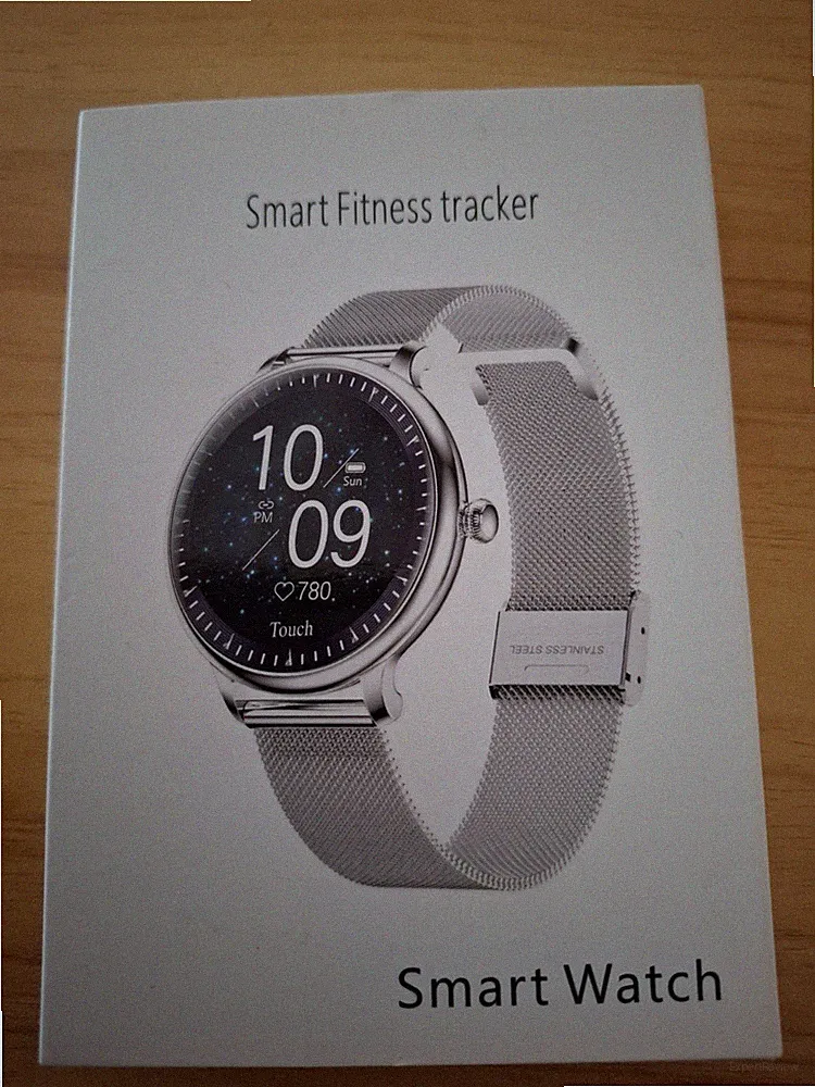 Damen Smartwatch Fitness Tracker NY12 Silver Silber