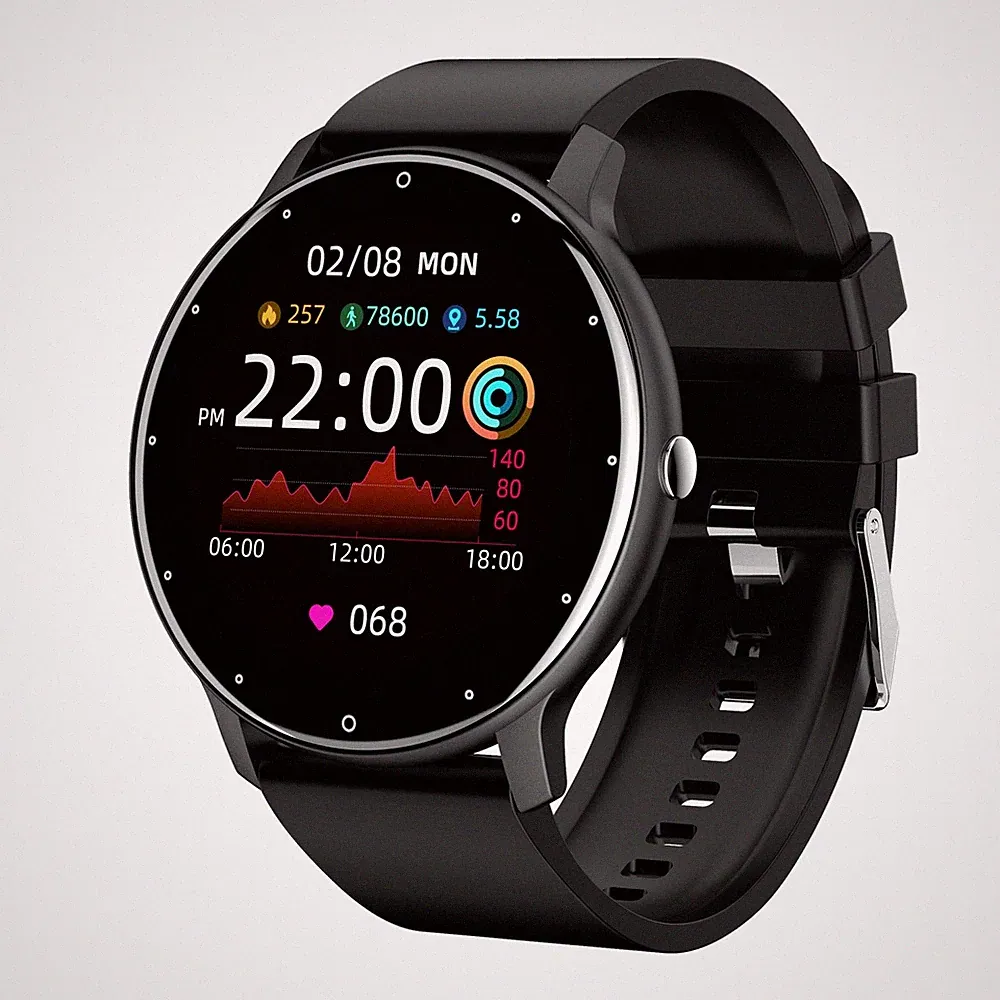 Damen Smartwatch Fitnessuhr Sportuhr Bluetooth Armbanduhr Elegant Gravity GT1-3