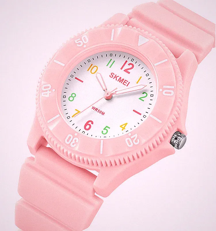 Damenuhr Erwachsene Silikon Mädchen Frauen Analog Quarz Armbanduhr Geschenk BLAU