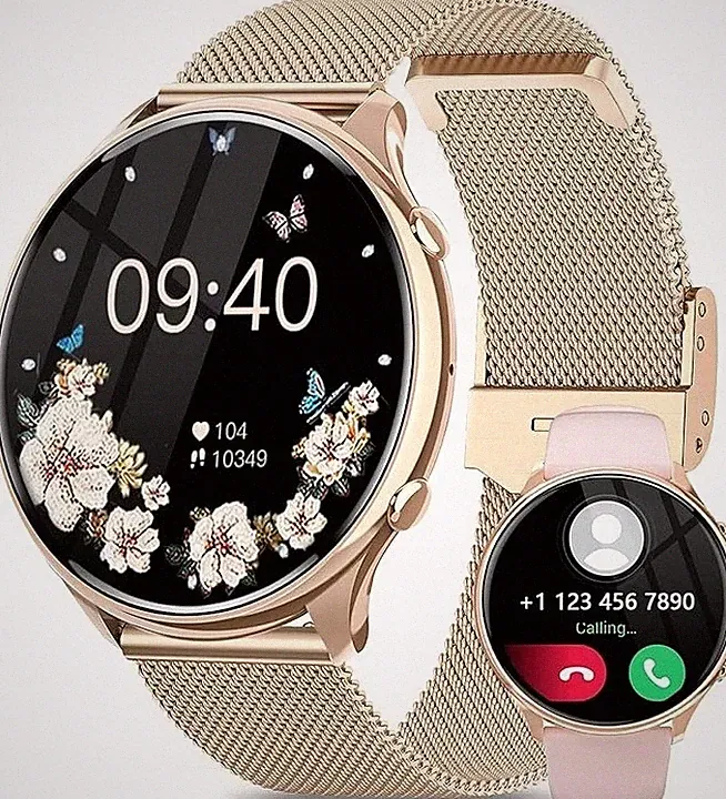 Damenuhr IP68, wasserdicht, elegante Smartwatch zum Verschenken