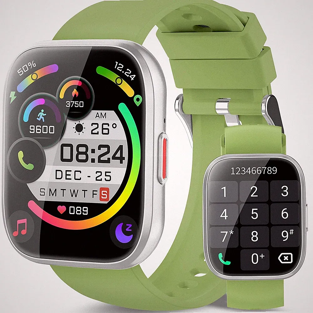 Ddidbi Smartwatch Damen Herren, Fitnessuhr Damen mit Telefonfunktion 1.85" Zoll