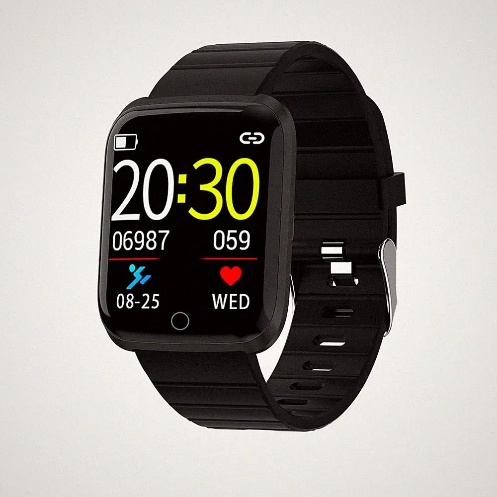 Denver Bluetooth Smartwatch SW-152 Schwarz "wie neu"