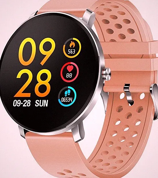 Denver Bluetooth Smartwatch SW-171 rose P012946 TOP Zustand