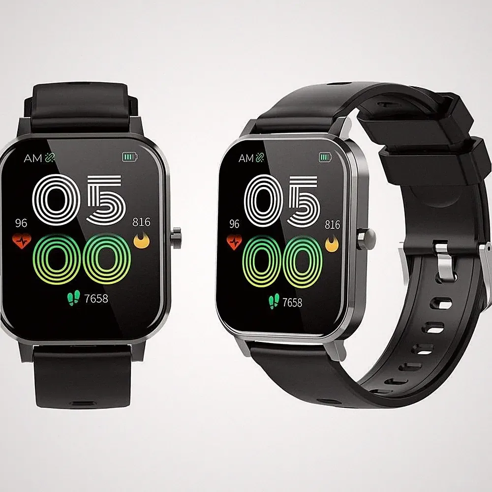 DENVER Bluetooth Smartwatch SW-181, LCD-TFT, IP67, schwarz