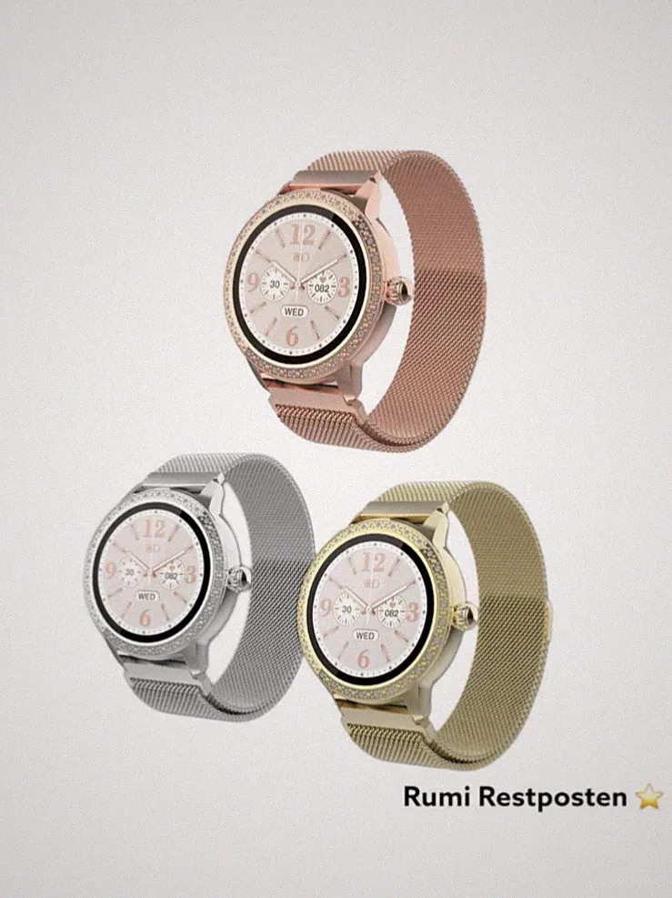 Denver Damen Smartwatch SW-360S Damenuhr Silber - Gold - Rose - NEU OVP