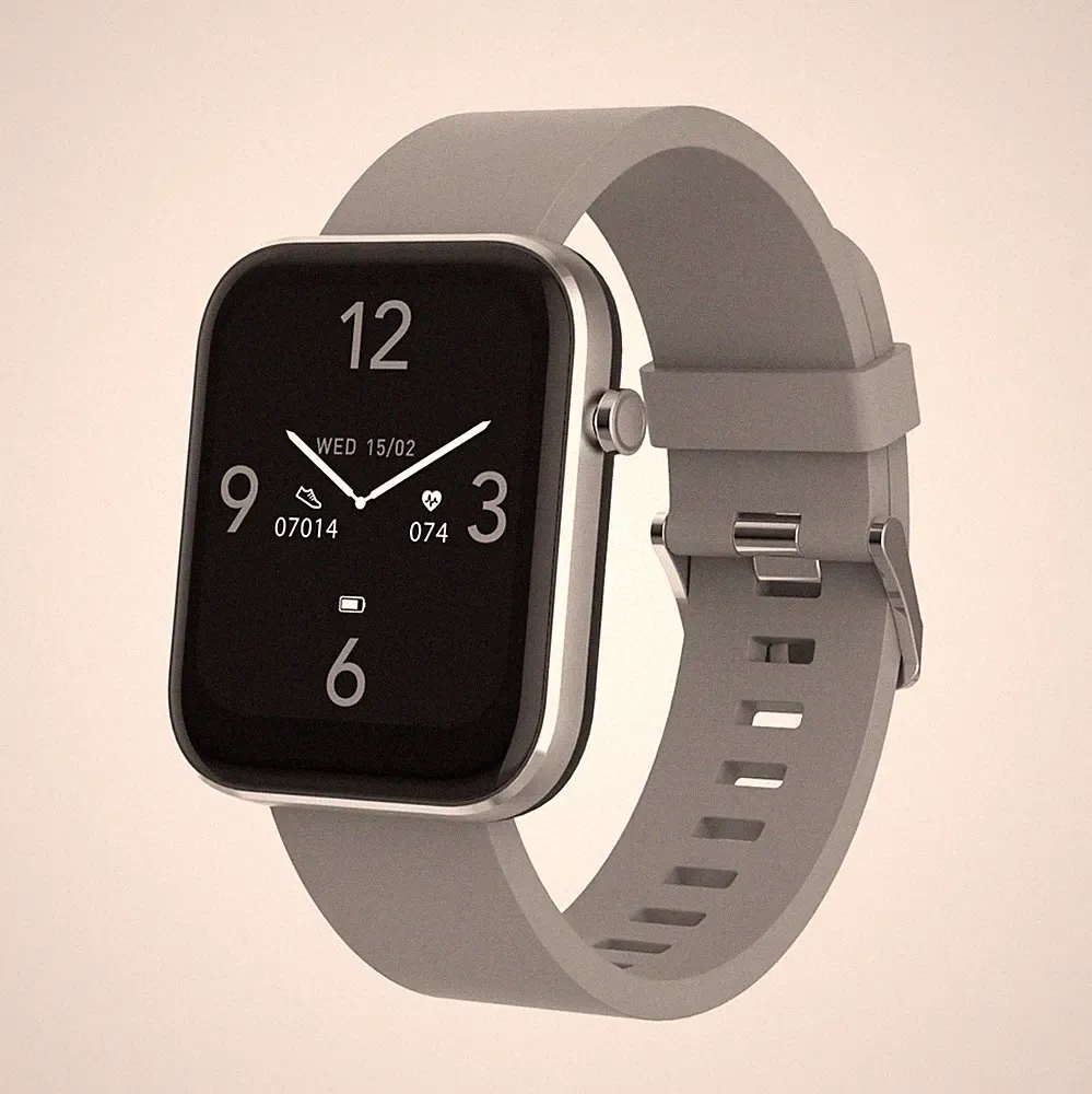Denver Smartwatch mit Herzfrequenzsensor SW-182 grau "wie neu"