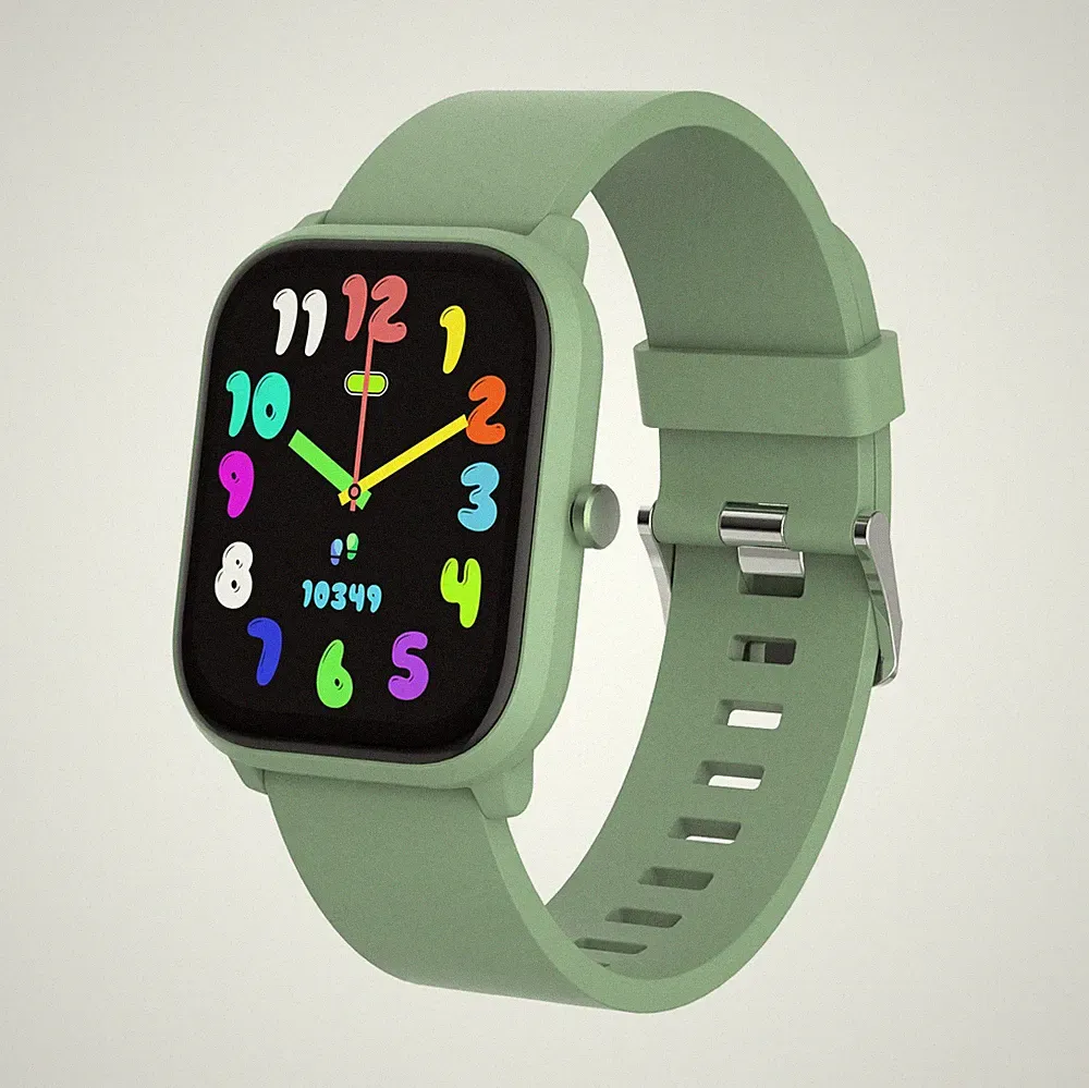 Denver Smartwatch SWK-120GN Grün 44 mm Android/iOS Fitnesstracker 1,7" Touch IPS