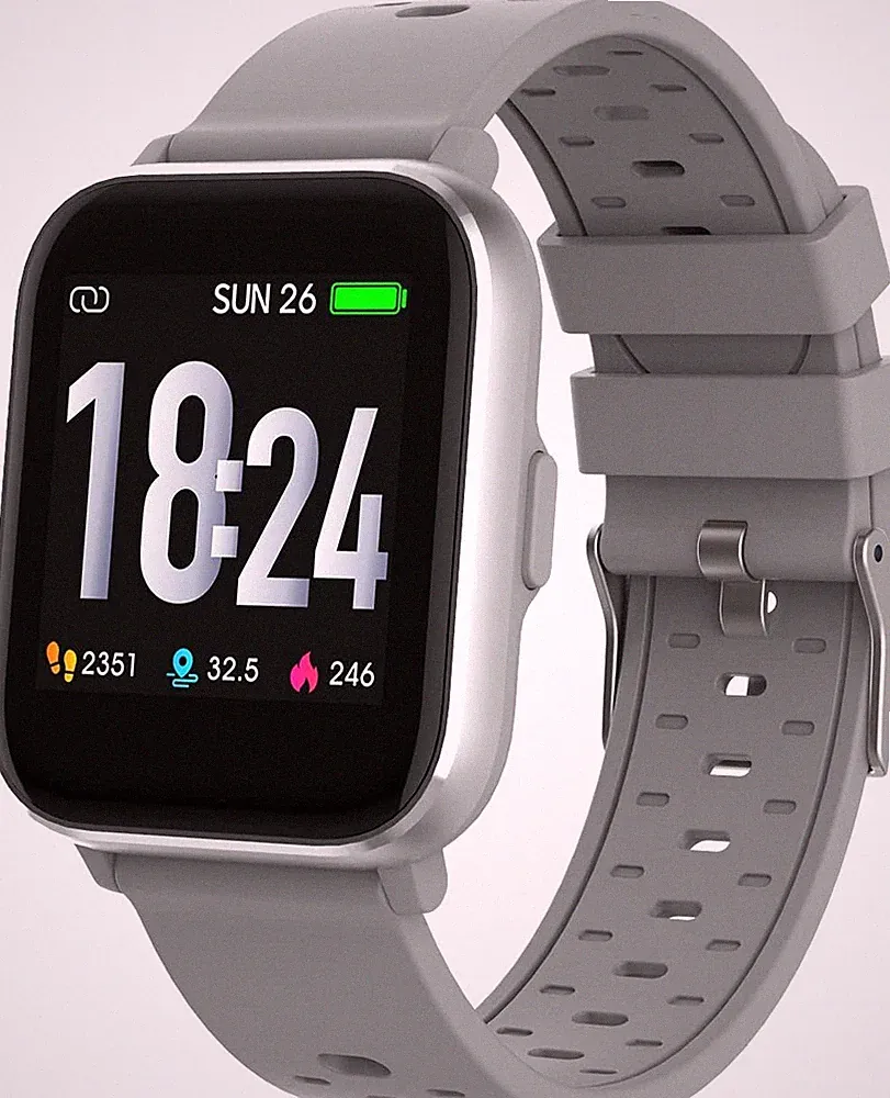 Denver SW-162 grau Smartwatch Activity Tracker Zeitanzeige Schlafüberwachung