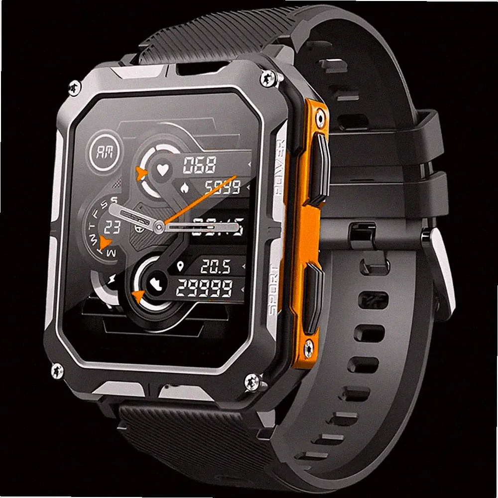 Die stabilste Smartwatch Njordgear North511 Stahlgear Thor Handwerker Uhr B-WARE