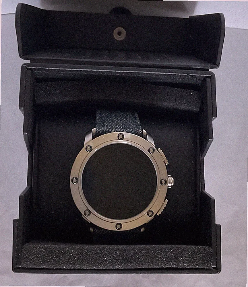 Diesel On Smartwatch Axial DZT 2015 Denim Band Herren