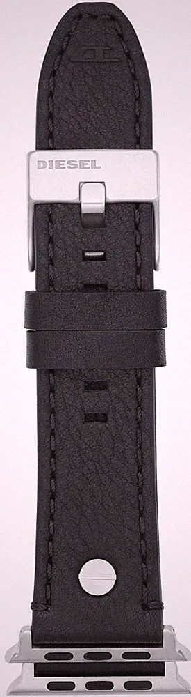 Diesel Smartwatch-Armband Apple Strap, DSS0001 Uhrband Schwarz watch strap