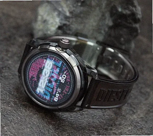 Diesel Smartwatch Fadelite DZT2018 Grau Herrenuhr Männeruhr Digitaluhr